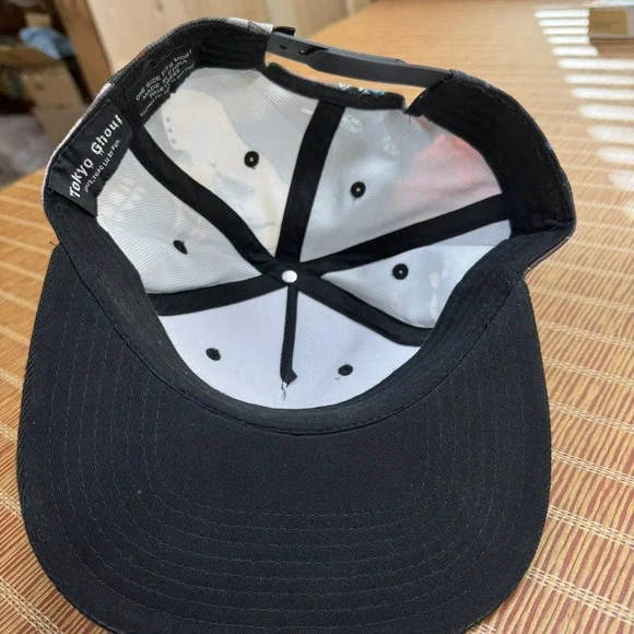 Bioworld Tokyo Ghoul Baseball Hat Flat Bill Snapback Ken Kaneki Eto Yoshimura - Picture 5 of 6